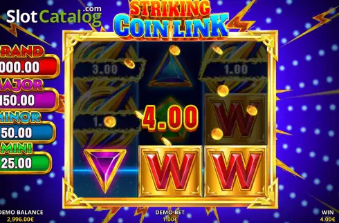 Οθόνη3. Striking Coin Link Κουλοχέρης