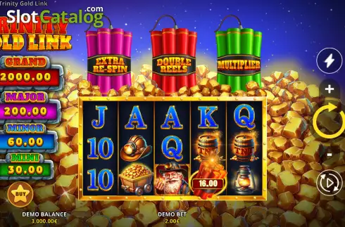 Οθόνη2. Trinity Gold Link Κουλοχέρης