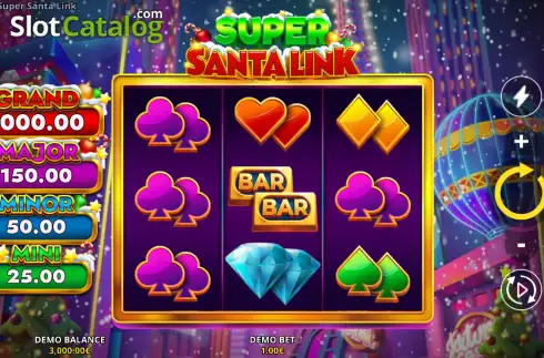 Οθόνη2. Super Santa Link Κουλοχέρης