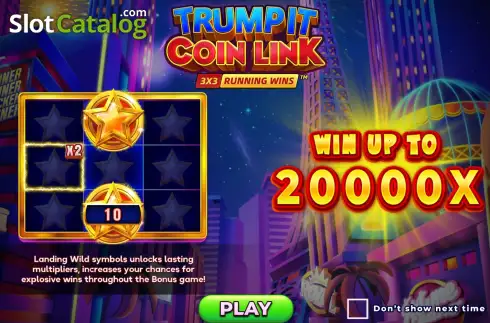 Οθόνη2. Trump It Coin Link Κουλοχέρης 