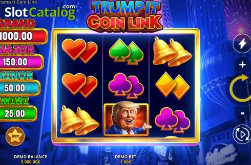Οθόνη3. Trump It Coin Link Κουλοχέρης 
