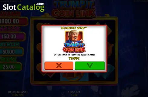 Οθόνη7. Trump It Coin Link Κουλοχέρης 