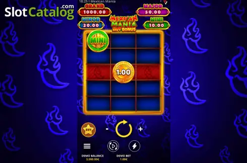 Οθόνη2. Mexican Mania: Hot Bonus Κουλοχέρης 
