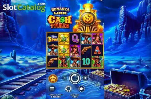 Οθόνη2. Bonanza Link: Cash Train Κουλοχέρης