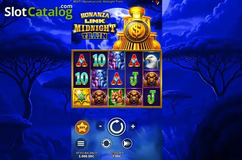 Οθόνη2. Bonanza Link: Midnight Train Κουλοχέρης