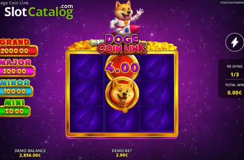 Οθόνη3. Doge Coin Link Κουλοχέρης 