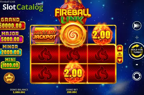 Οθόνη2. Fireball Link: Cash Up Κουλοχέρης