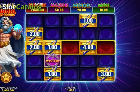 Οθόνη2. Olympus Mania: Hot Bonus Κουλοχέρης