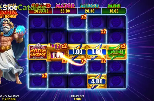 Οθόνη3. Olympus Mania: Hot Bonus Κουλοχέρης