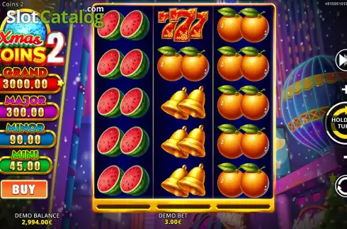 Οθόνη2. XMAS Coins 2 ULTIMATE RUNNING WINS Κουλοχέρης