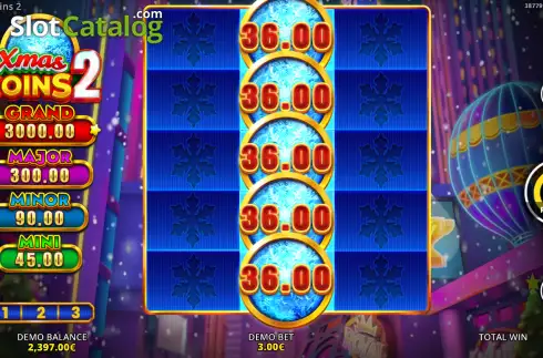 Οθόνη3. XMAS Coins 2 ULTIMATE RUNNING WINS Κουλοχέρης