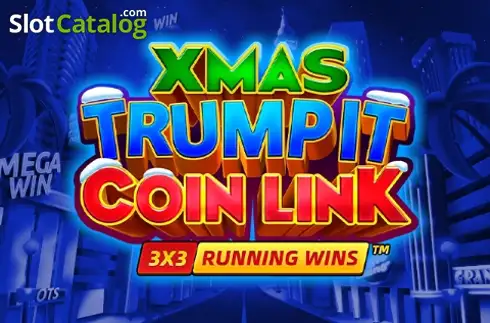 Trump It Coin Link Xmas Λογότυπο Trump It Coin Link Xmas Λογότυπο
