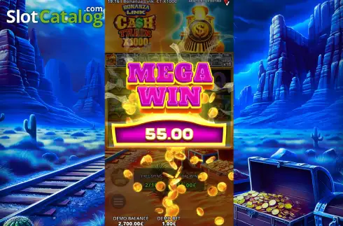 Οθόνη3. Bonanza Link: Cash Train X1000 Κουλοχέρης
