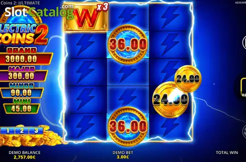 Οθόνη3. Electric Coins 2: Ultimate Κουλοχέρης