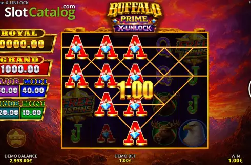 Οθόνη3. Buffalo Prime X-Unlock Κουλοχέρης