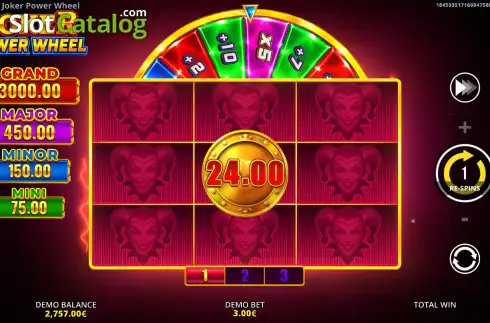 Οθόνη3. Joker Power Wheel Κουλοχέρης 