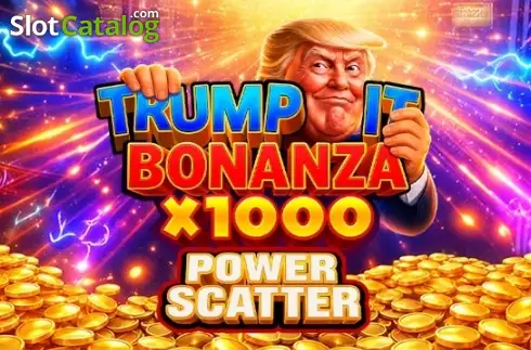 Trump It Bonanza x1000: Power Scatter Λογότυπο