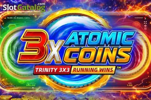3x Atomic Coins Κουλοχέρης 