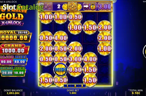 Οθόνη3. Outlaw Gold X-UNLOCK Κουλοχέρης 