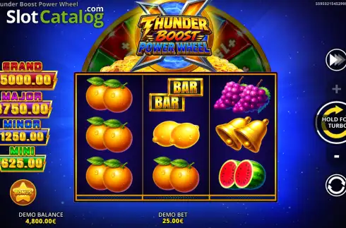 Οθόνη2. Thunder Boost Power Wheel Κουλοχέρης
