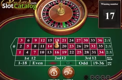 Οθόνη4. Lucky Spin European Roulette Κουλοχέρης 