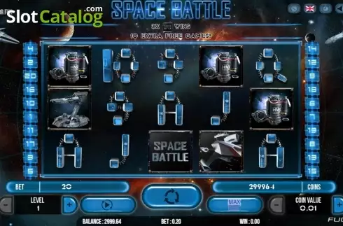 Οθόνη2. Space Battle Κουλοχέρης
