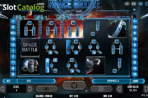 Οθόνη3. Space Battle Κουλοχέρης