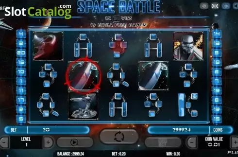 Οθόνη5. Space Battle Κουλοχέρης