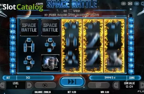 Οθόνη7. Space Battle Κουλοχέρης