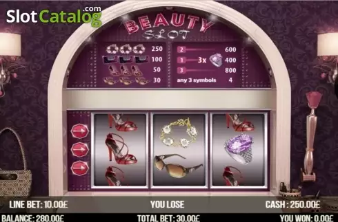 Beauty Slot Λογότυπο Beauty Slot Λογότυπο