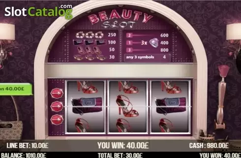 Οθόνη3. Beauty Slot Κουλοχέρης