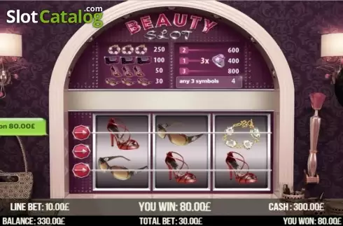 Οθόνη5. Beauty Slot Κουλοχέρης