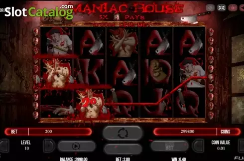 Οθόνη3. Maniac House Κουλοχέρης