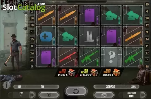 Οθόνη2. Fear The Zombies Κουλοχέρης