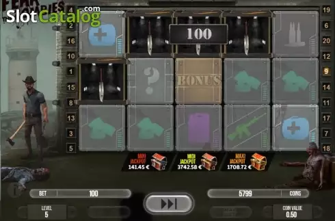 Οθόνη3. Fear The Zombies Κουλοχέρης