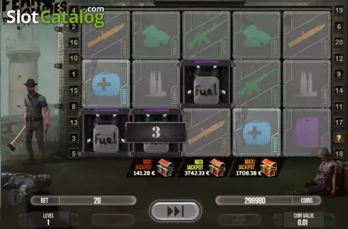 Οθόνη4. Fear The Zombies Κουλοχέρης