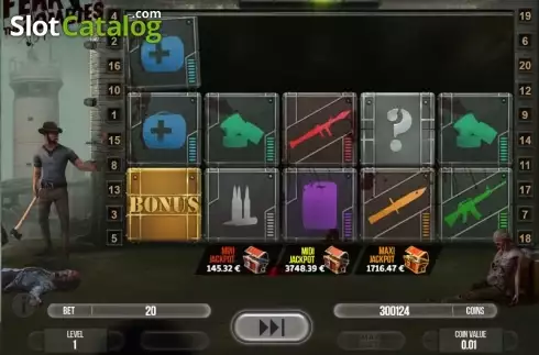 Οθόνη5. Fear The Zombies Κουλοχέρης