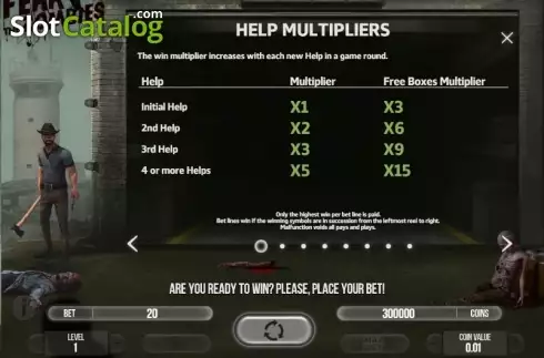 Οθόνη7. Fear The Zombies Κουλοχέρης