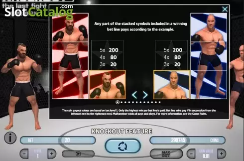 Οθόνη6. Knockout: The Last Fight Κουλοχέρης