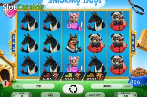 Οθόνη2. Smoking Dogs Κουλοχέρης