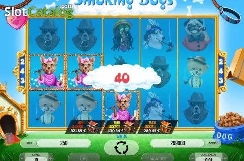 Οθόνη3. Smoking Dogs Κουλοχέρης