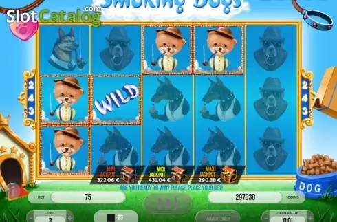Οθόνη4. Smoking Dogs Κουλοχέρης