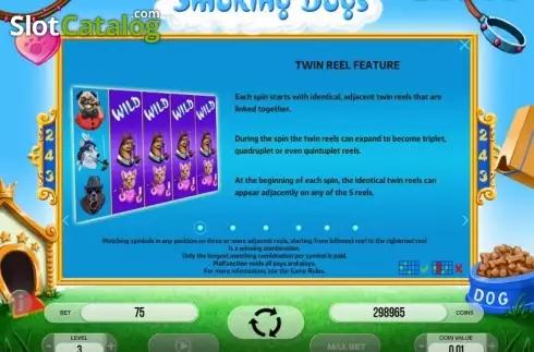 Οθόνη5. Smoking Dogs Κουλοχέρης