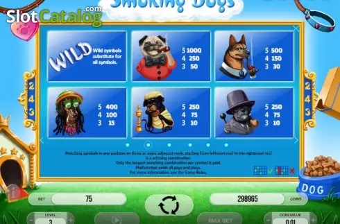 Οθόνη6. Smoking Dogs Κουλοχέρης