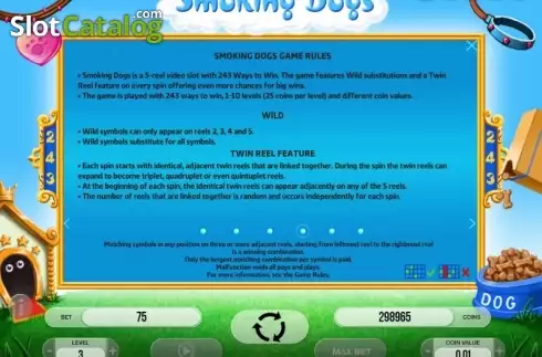 Οθόνη8. Smoking Dogs Κουλοχέρης