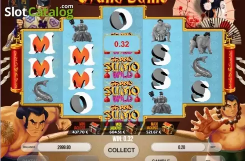 Οθόνη4. Grand Sumo Κουλοχέρης