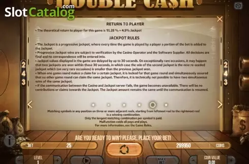 Οθόνη9. Double Cash Κουλοχέρης