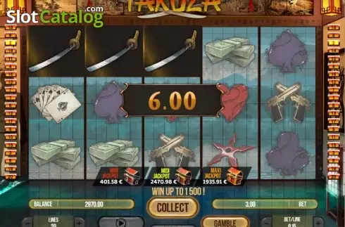 Οθόνη3. Yakuza (Fugaso) Κουλοχέρης