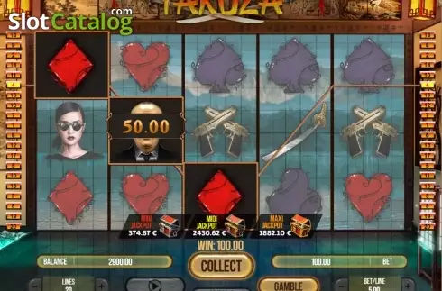 Οθόνη4. Yakuza (Fugaso) Κουλοχέρης