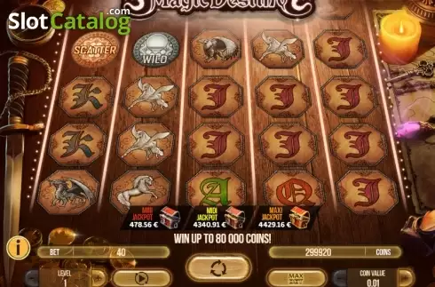 Οθόνη2. Magic Destiny Κουλοχέρης